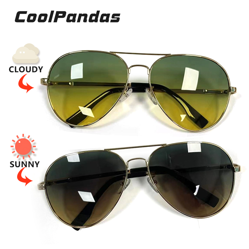 Photochromic Sunglasses Men Po - Sunglasses Aviator Polarized ulasan dan harga