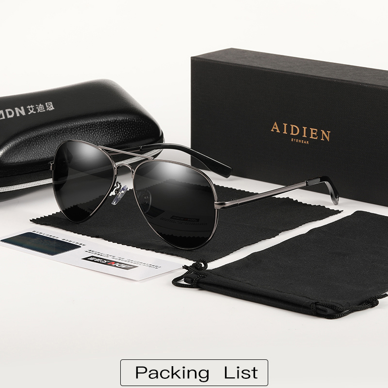 Polarized pilot sunglasses man - Sunglasses Aviator Polarized ulasan dan harga