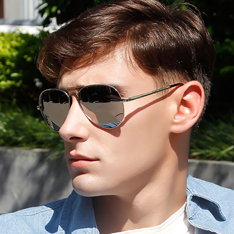 Polarized pilot sunglasses man - Sunglasses Aviator Polarized ulasan dan harga