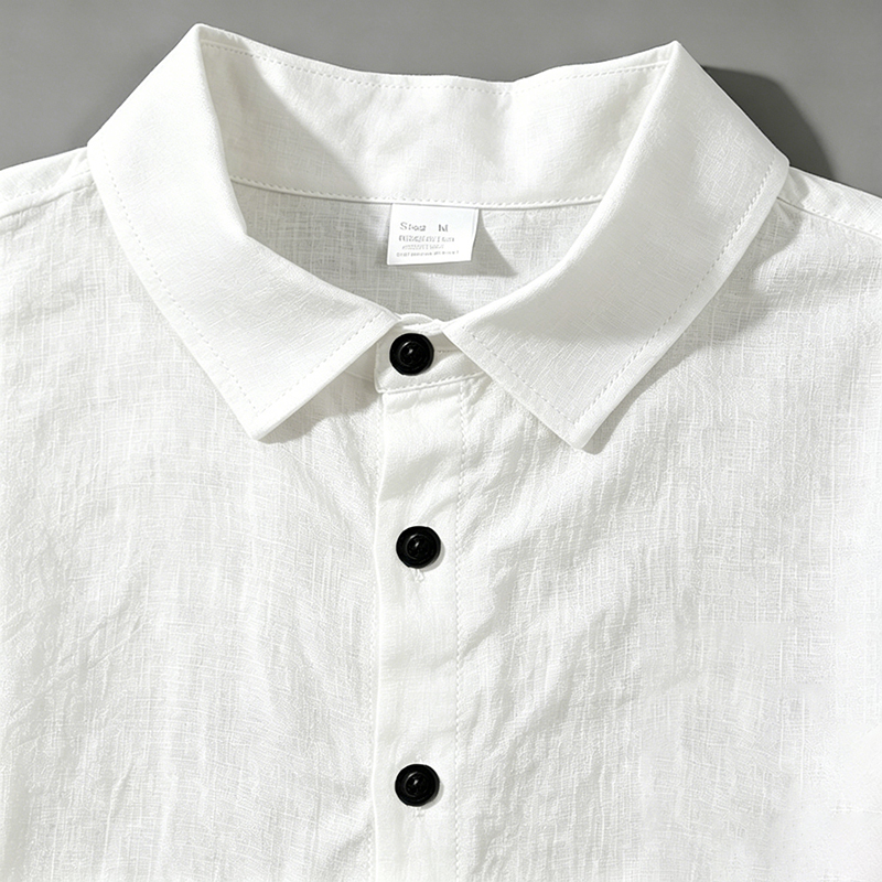 Men Linen Two Piece Outfit Sho - Short Linen Drawstring ulasan dan harga