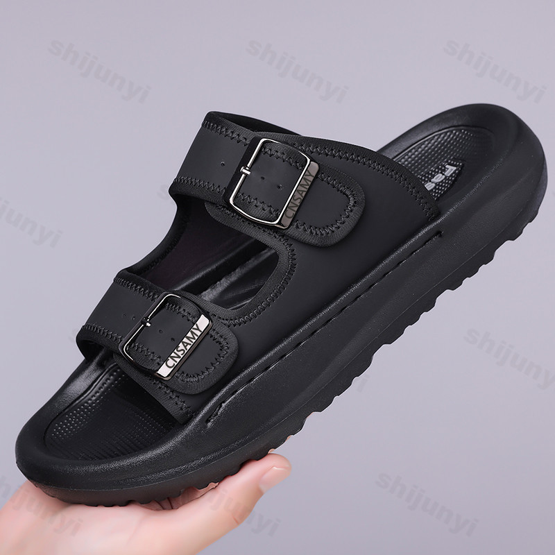 Men's Slippers 2025 Summer Bre - Flip Flop Leather Men ulasan dan harga