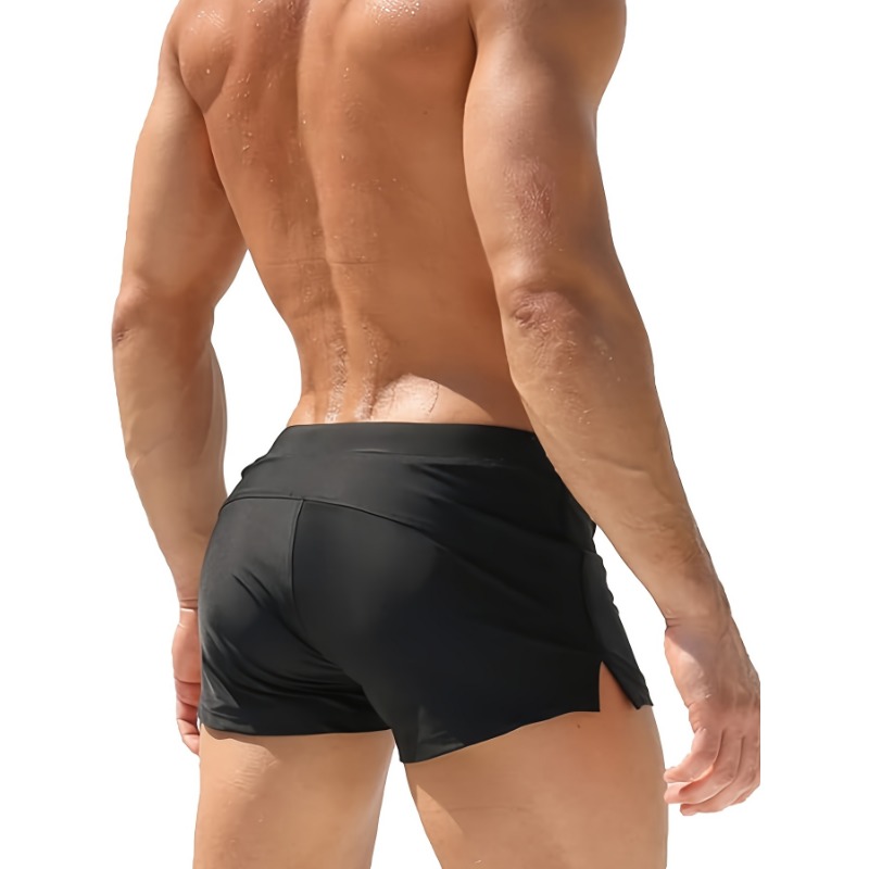 Stretchy Nylon & Elastane Men' - Swim Trunk Quick Dry ulasan dan harga