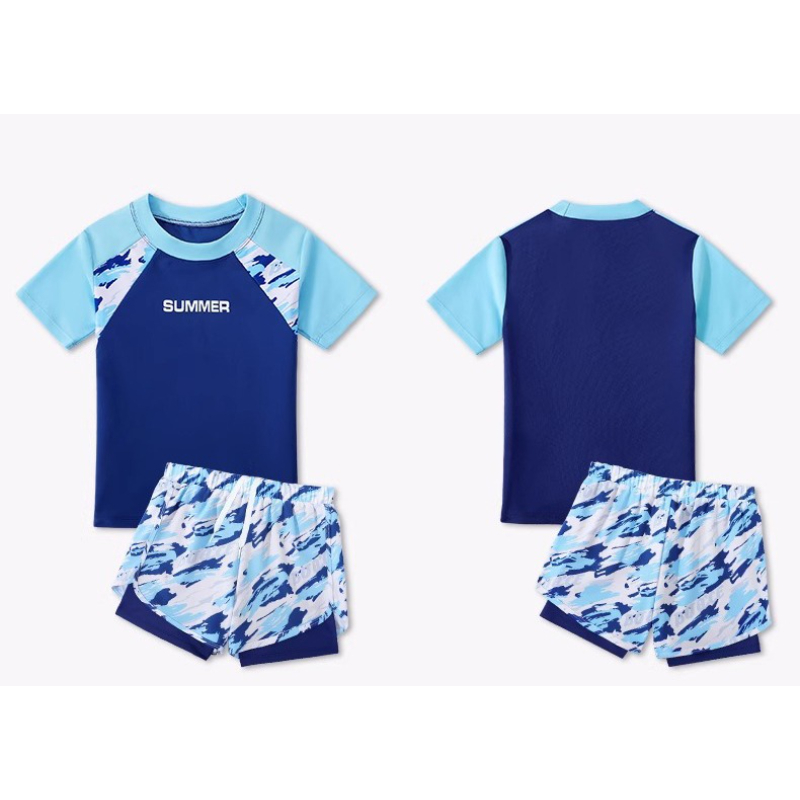 2026 New Boys Two Piece Swimsu - Swim Trunk Quick Dry ulasan dan harga