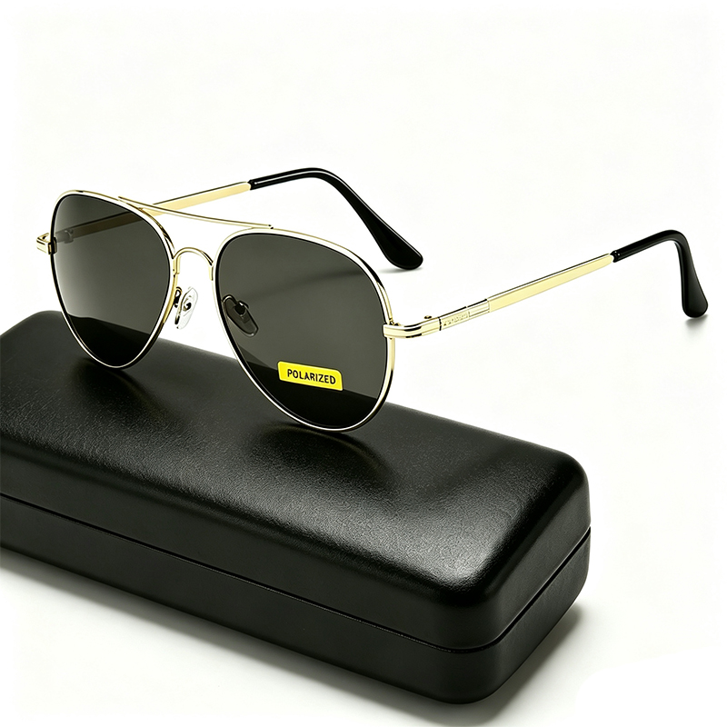 Classic Pilot Polarized Sungla - Sunglasses Aviator Polarized ulasan dan harga