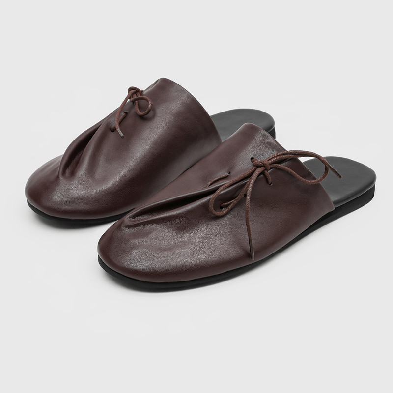 New Fashionable Comfortable La - Flip Flop Leather Men ulasan dan harga