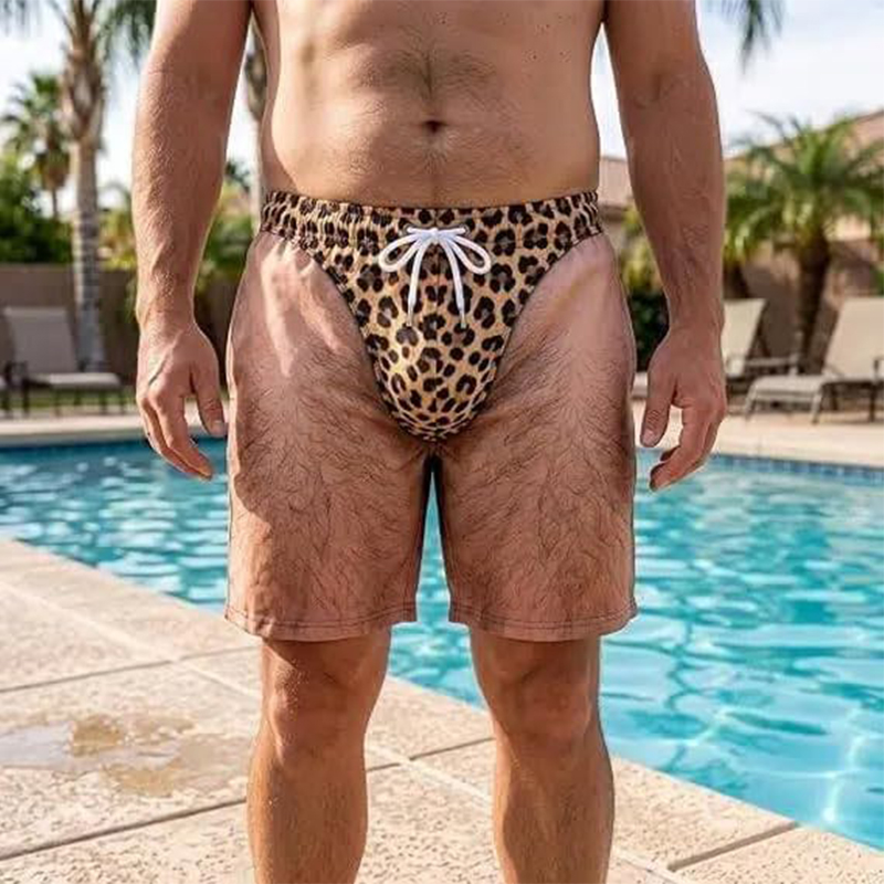 Men Funny Ugly Swim Trunks Nov - Swim Trunk Quick Dry ulasan dan harga