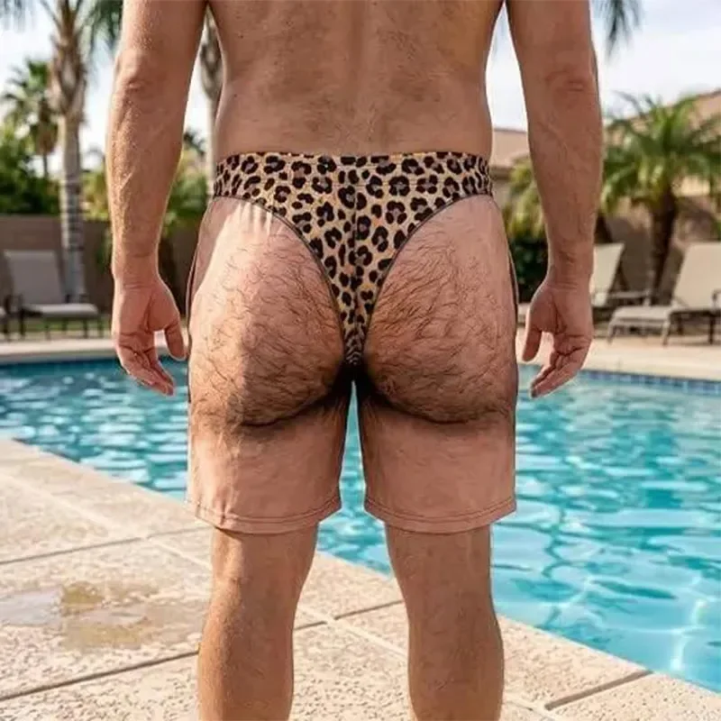 Men Funny Ugly Swim Trunks Nov - Swim Trunk Quick Dry ulasan dan harga