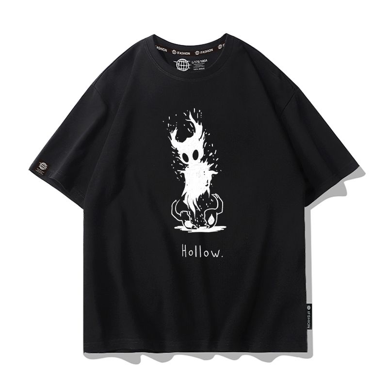 Hollow Knight Summer Short Sle - Tee Graphic Print ulasan dan harga