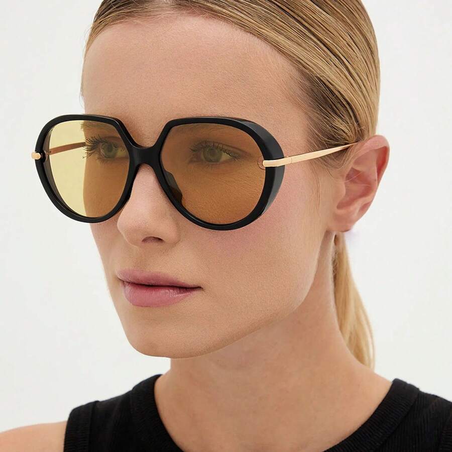 Round-Frame Aviator-Shaped , 2 - Sunglasses Aviator Polarized ulasan dan harga