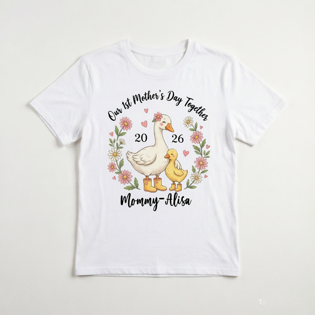 Mommy  Matching Graphic T Shir - Tee Graphic Print ulasan dan harga