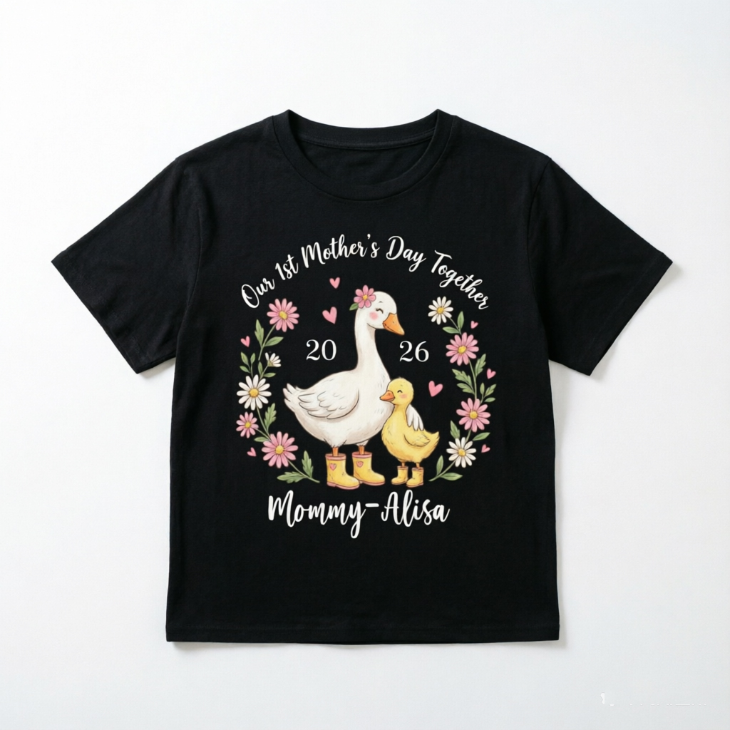 Mommy  Matching Graphic T Shir - Tee Graphic Print ulasan dan harga
