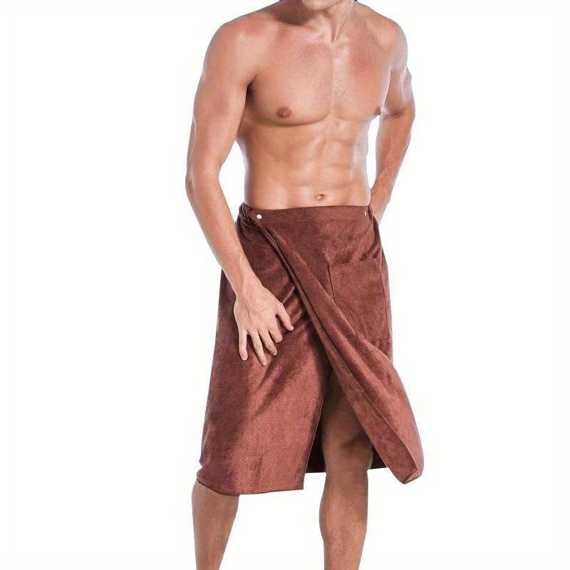 1Pc Men's Soft Polyester Bath  - Beach Towel Large ulasan dan harga